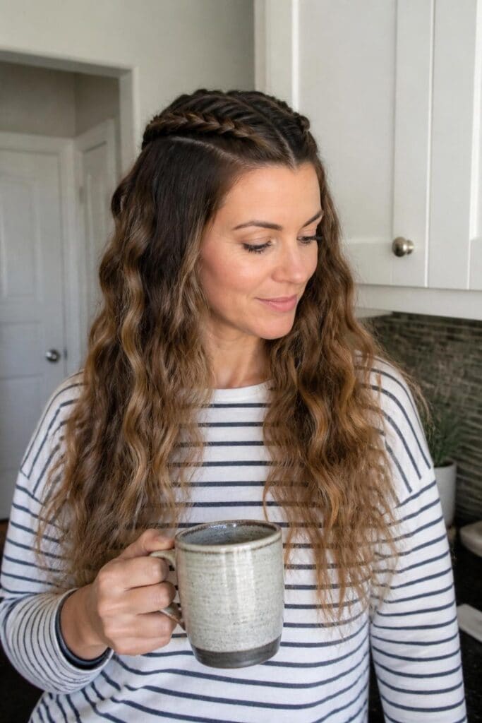 5. Double Dutch Braid Waves
