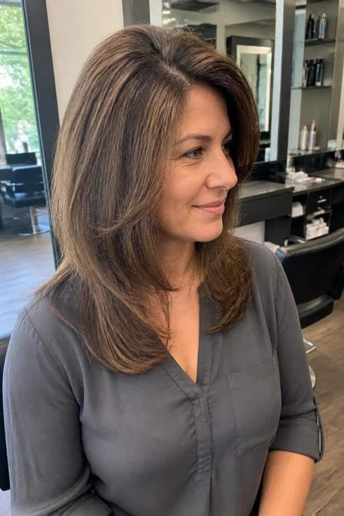 6. Layered Cut with Voluminous Crown