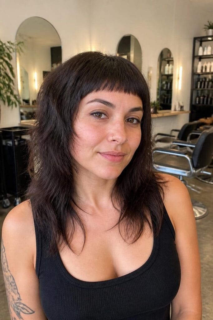 9. The Shag with Baby Bangs