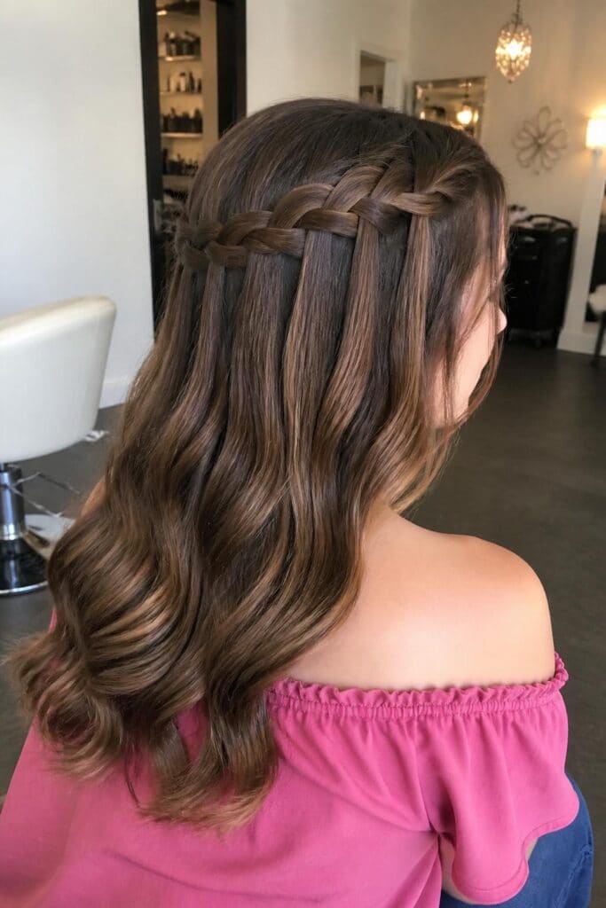 9. Waterfall Braid