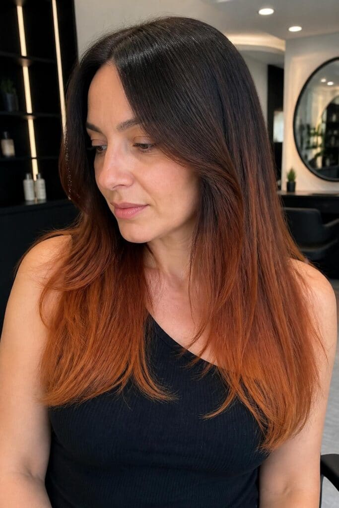 Auburn Ombré