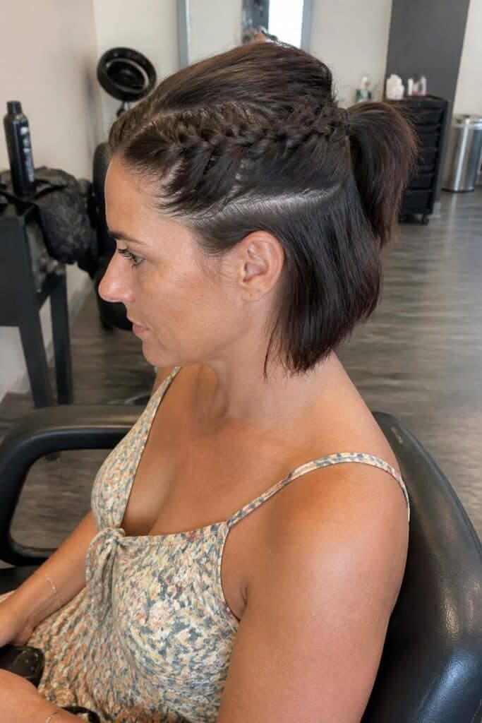 Braided Half Pony