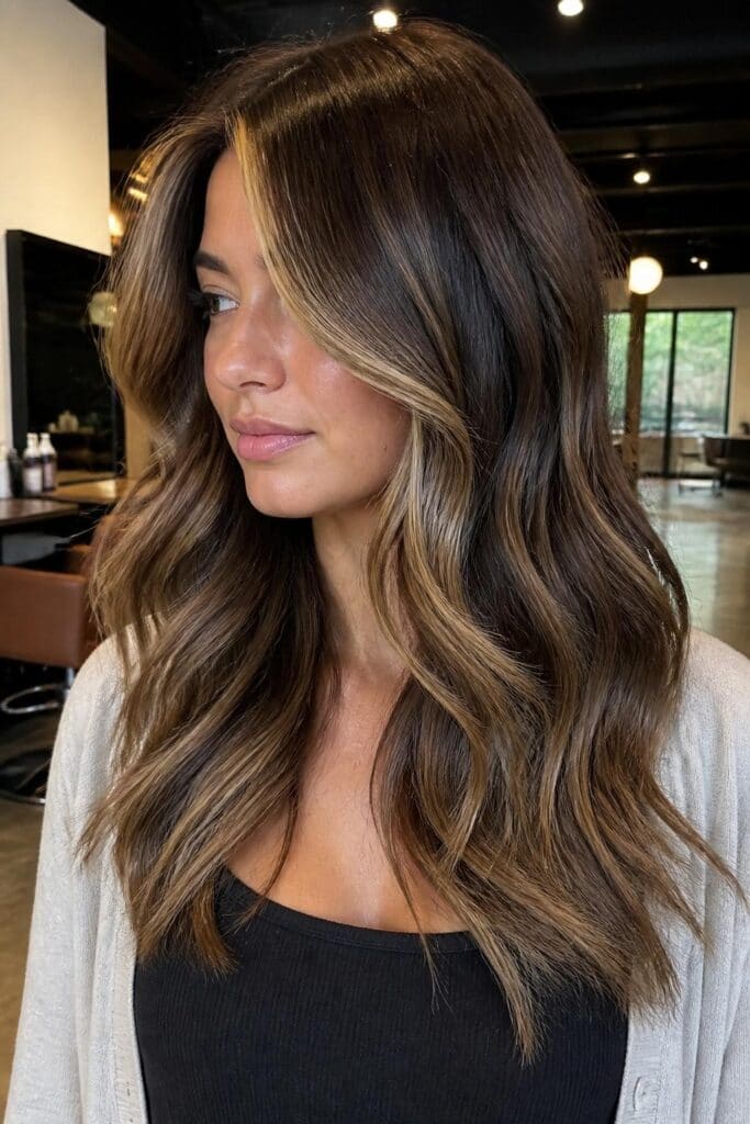 Bronde Balayage with Face-Framing Highlights