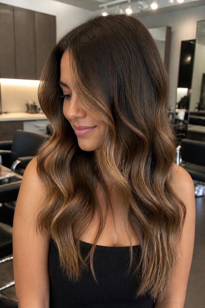 Caramel Bronde Balayage