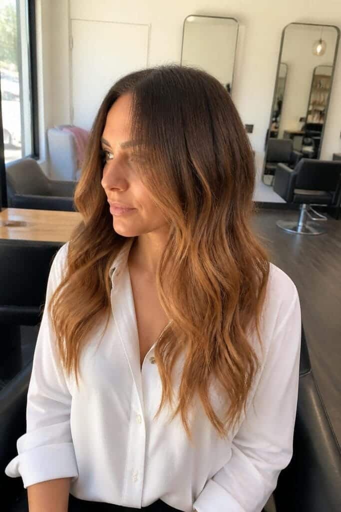 Classic Honey Ginger Balayage