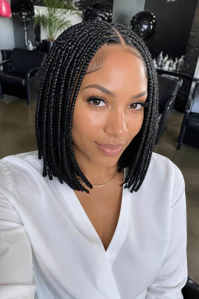 Classic Long Knotless Box Braids