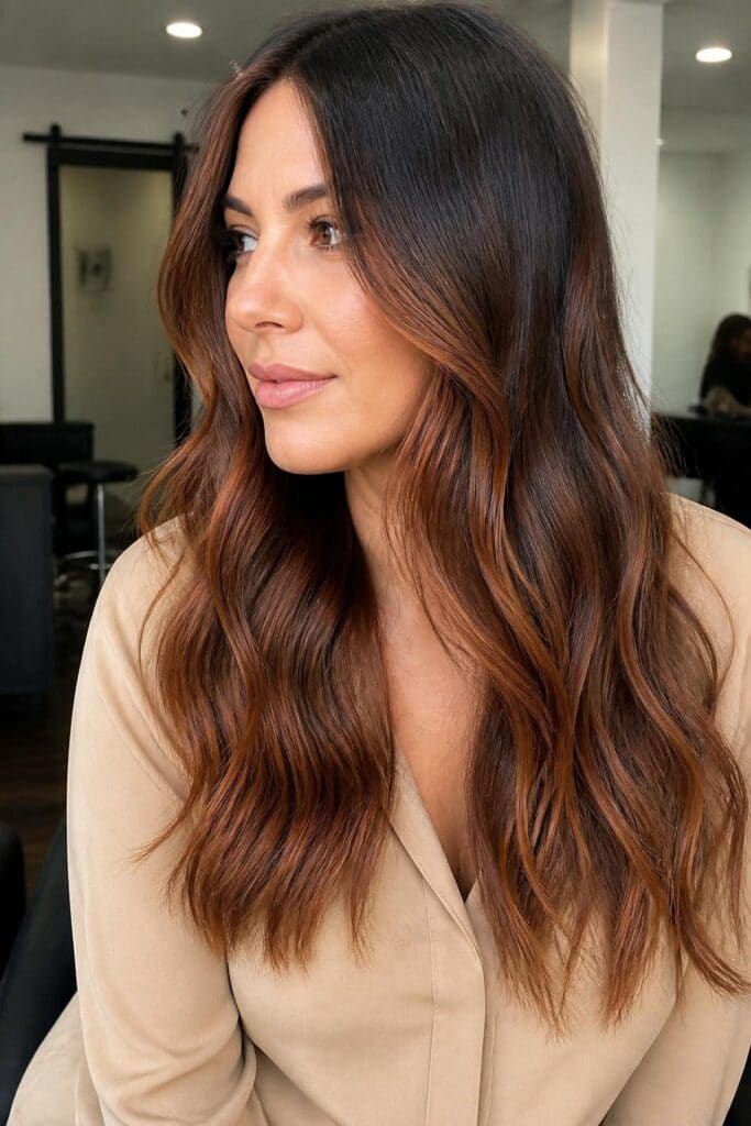 Copper Balayage