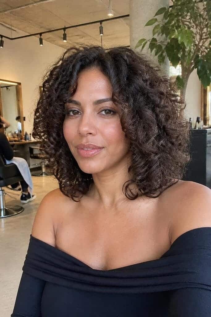 Curly Lob with Debulked Layers