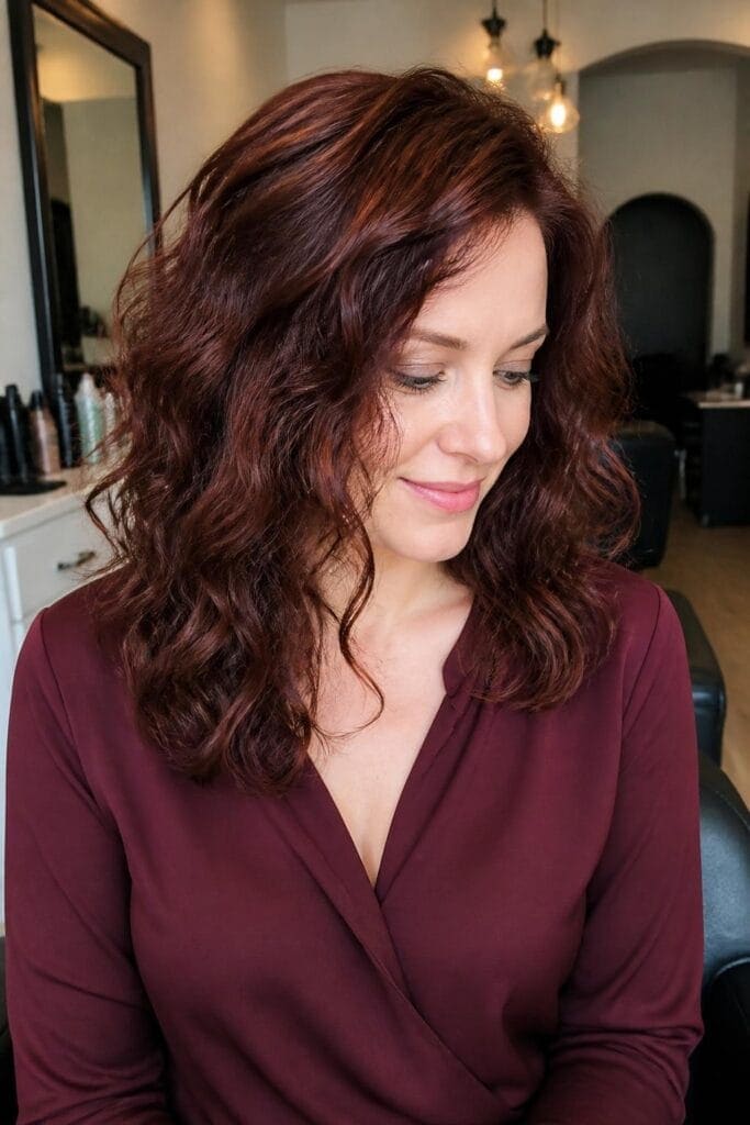Dark Ginger with Mahogany Undertones