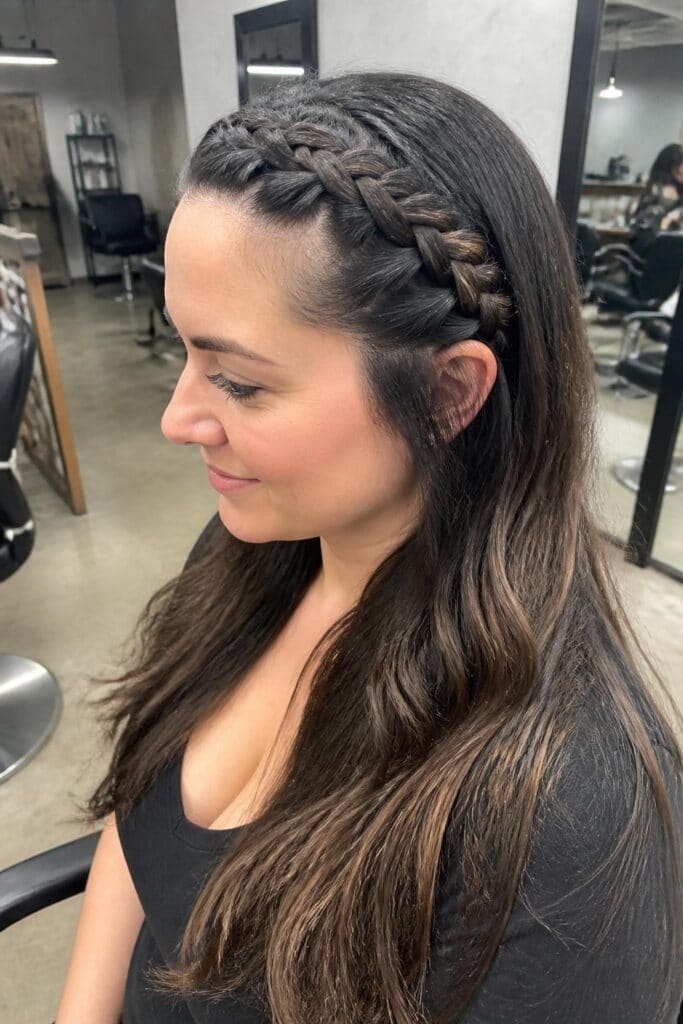 Dutch Braid Crown