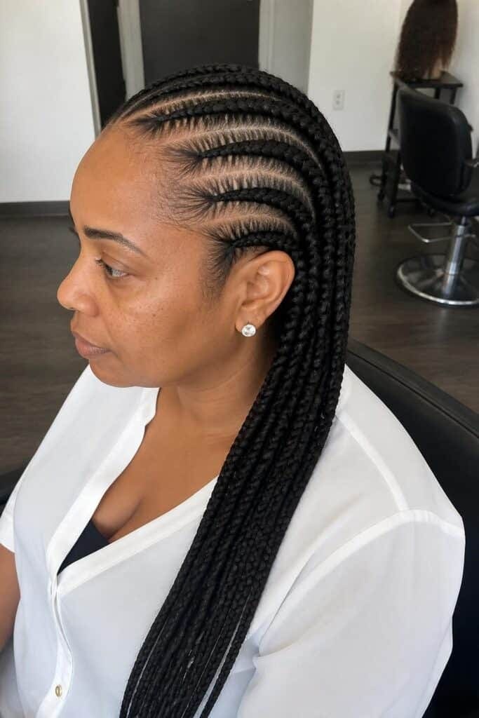 Feed-In Cornrows
