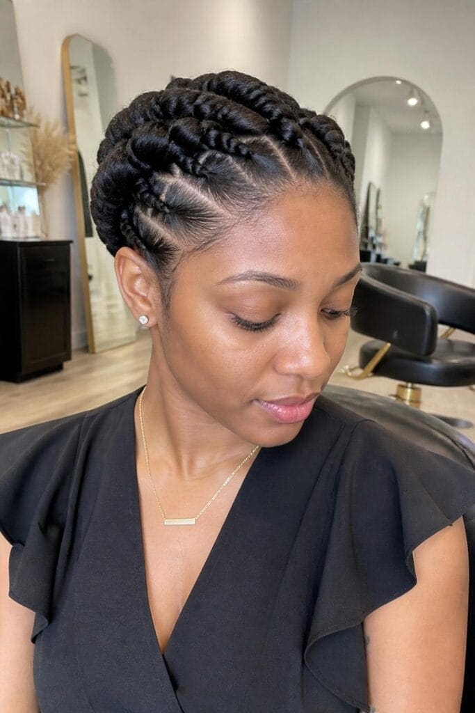Flat Twists Crown