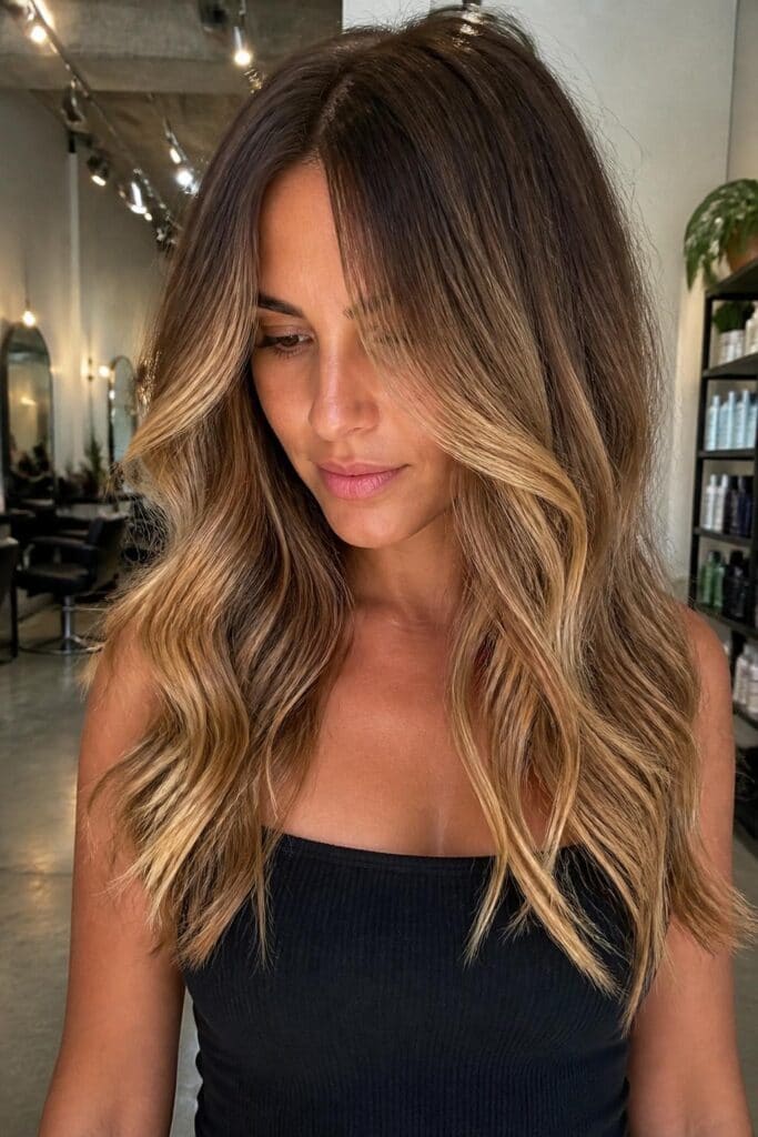 Golden Bronde Balayage