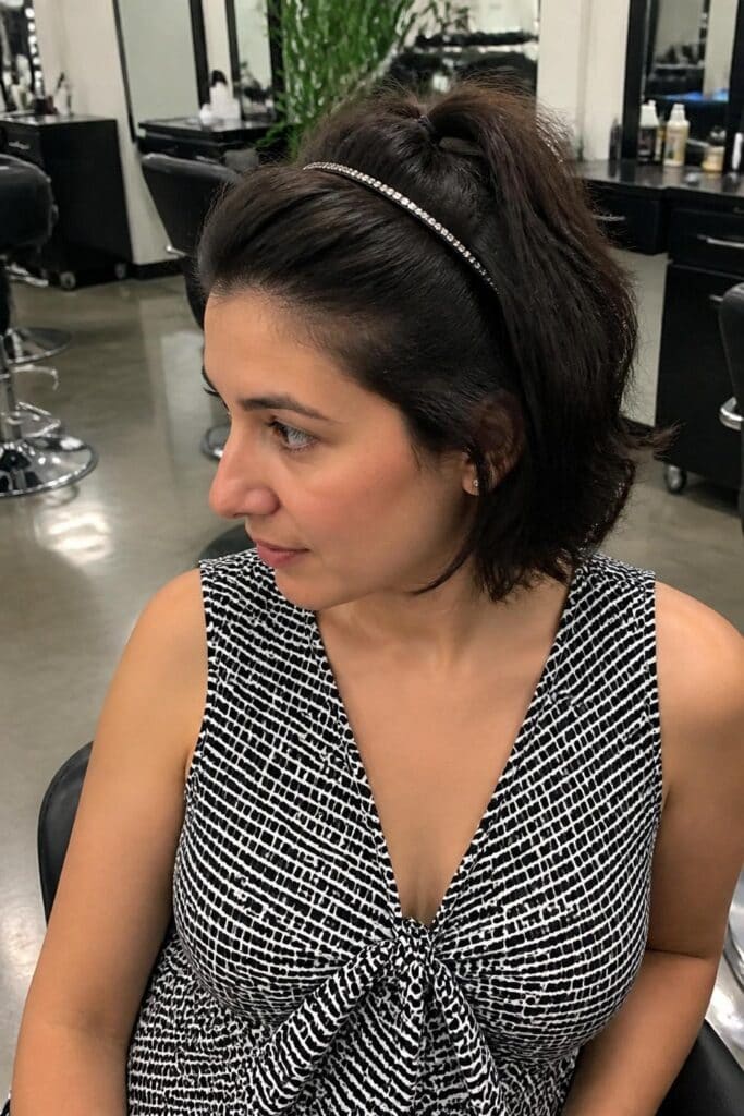 Half Pony with Headband
