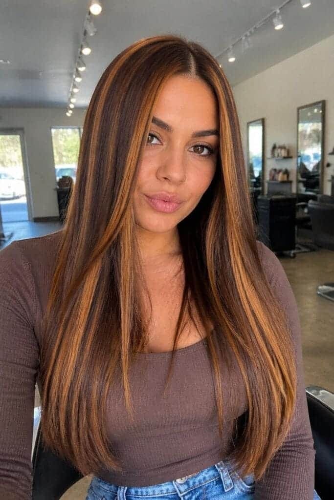 Honey Ginger Ribbon Highlights