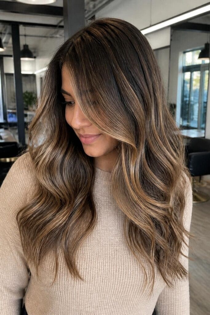 Layered Waves with Balayage