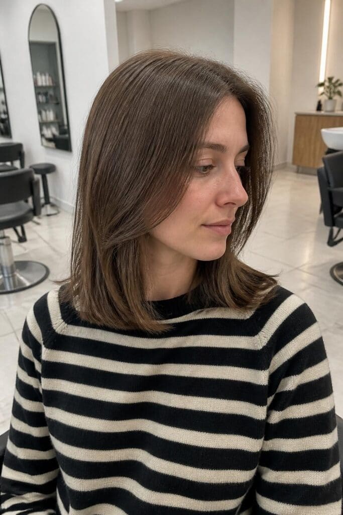 Lob with Invisible Layers for Long Faces