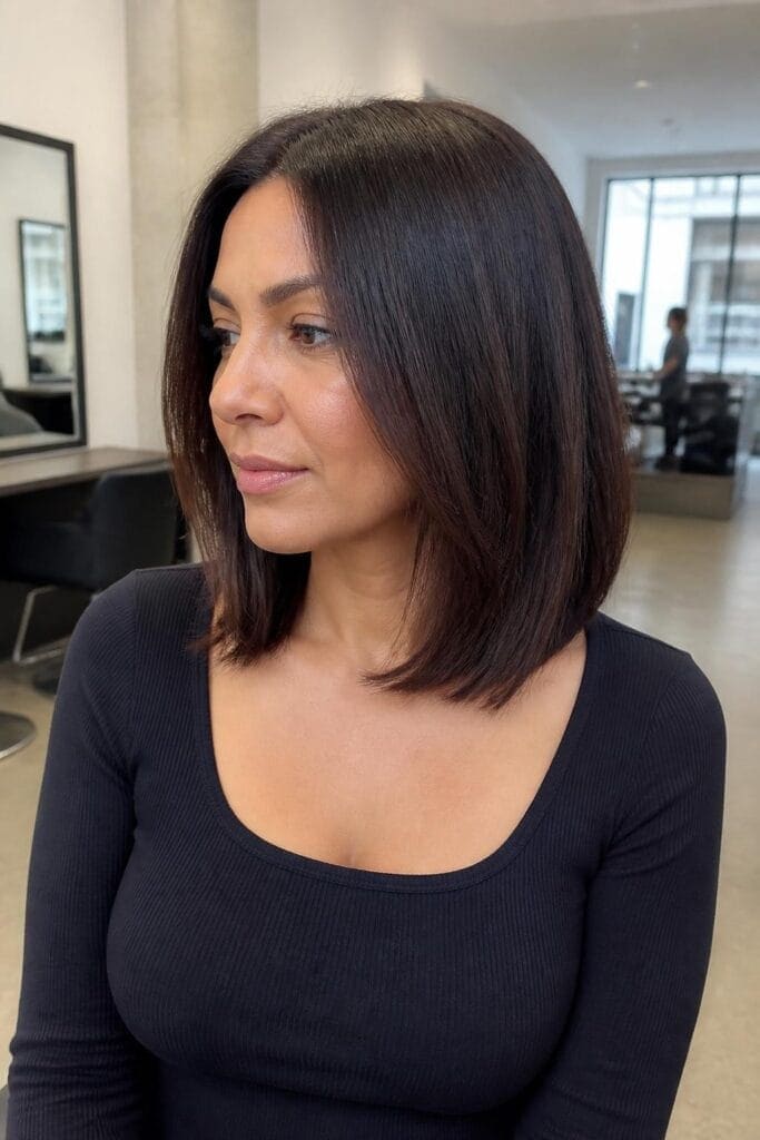 Long Bob with Internal Debulking