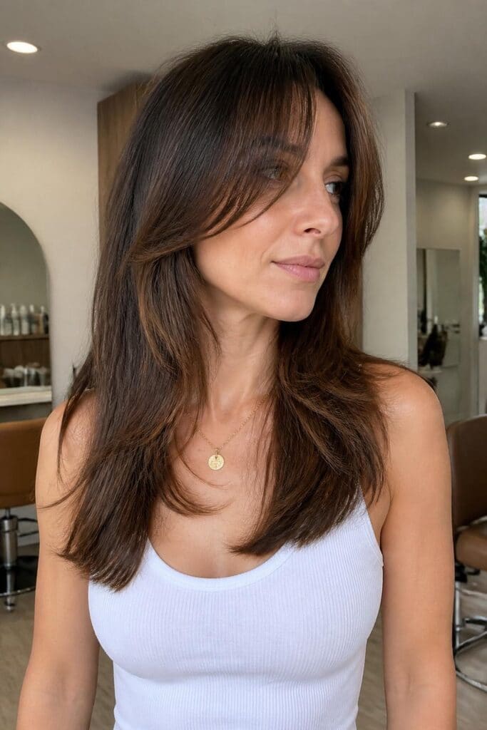Long Layers with Face-Framing