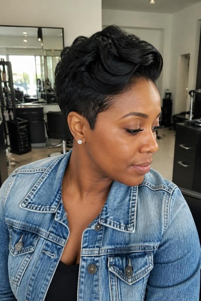 Long Pixie Cut