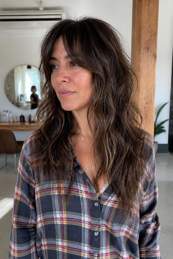 Long Shag with Wavy Texture