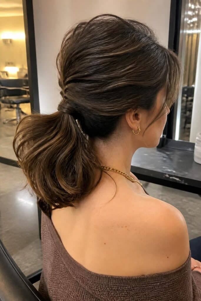 Low Half Pony with Volume