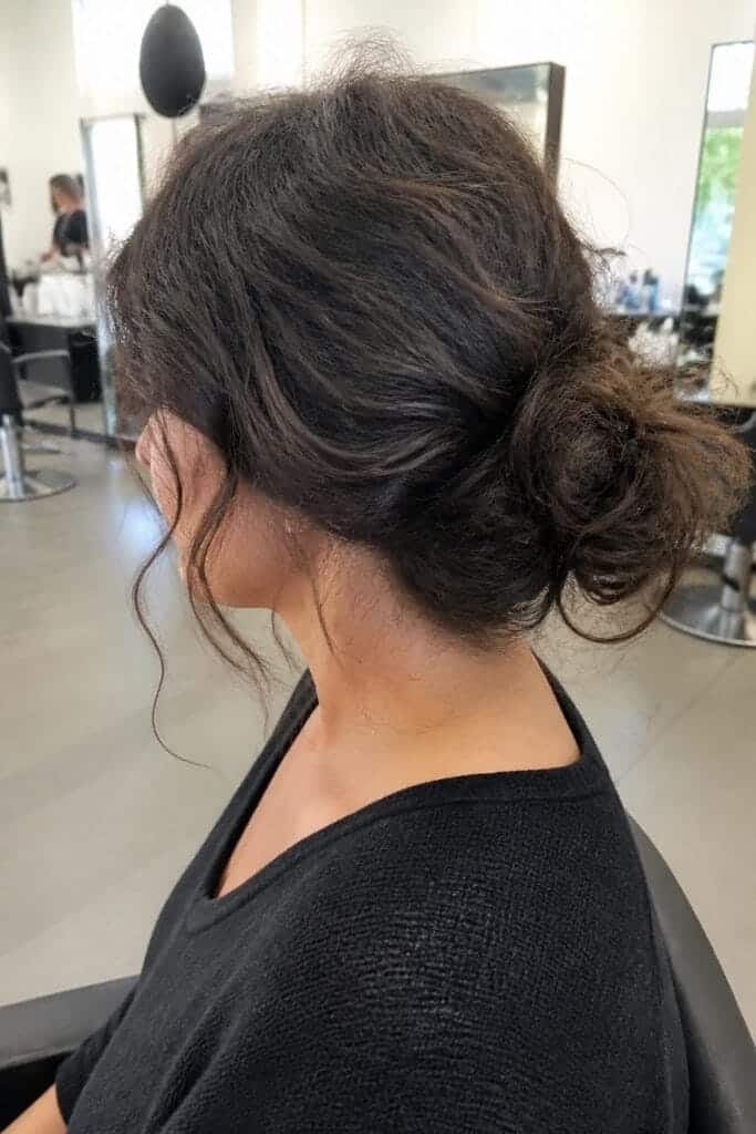 Messy Low Bun