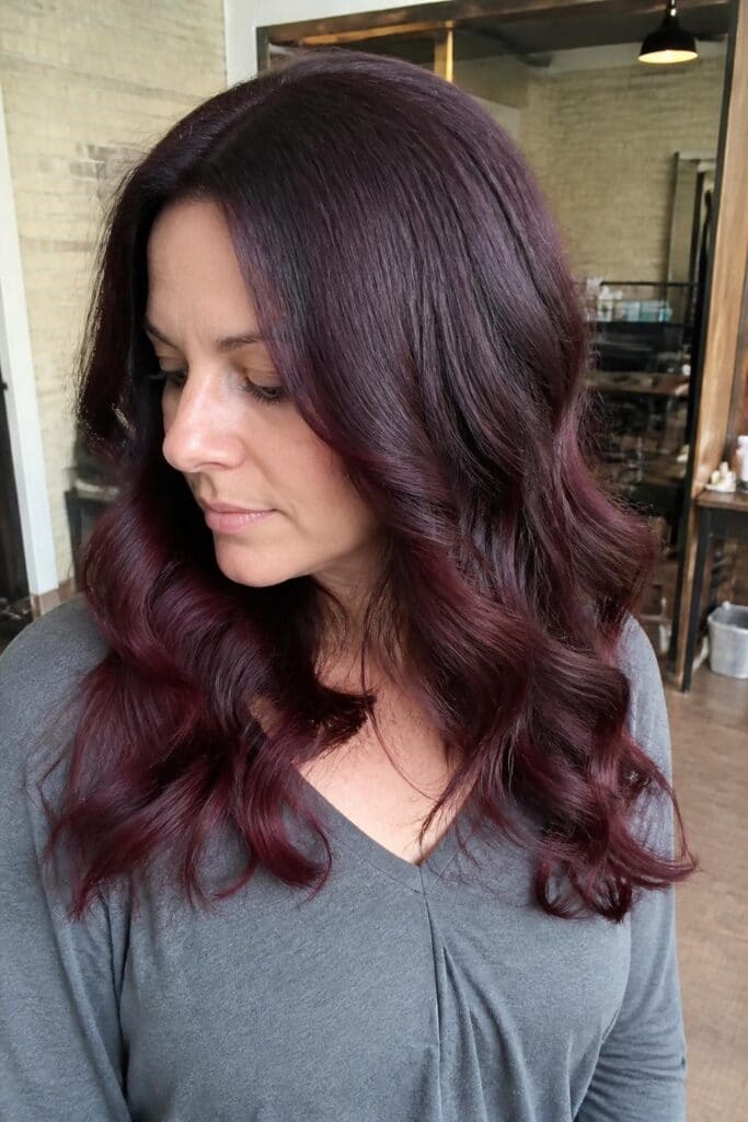 Plum and Burgundy Melt