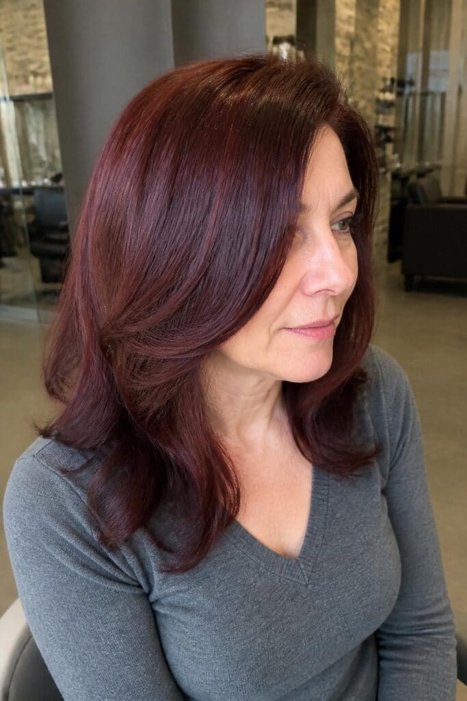 Plum and Mahogany Fusion