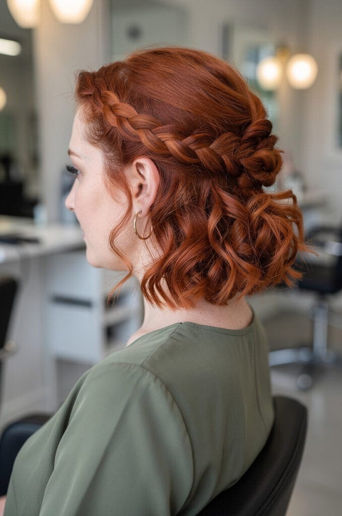 Rope Twist Half Up
