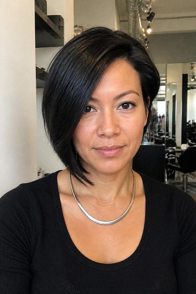 Side Swept Bob