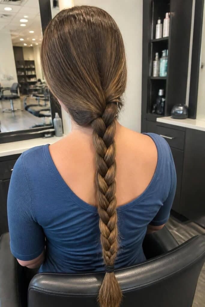 Simple Three-Strand Braid