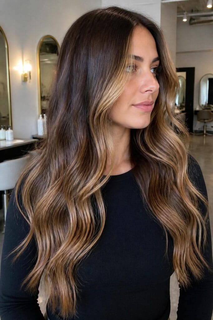 Soft Honey Bronde Balayage