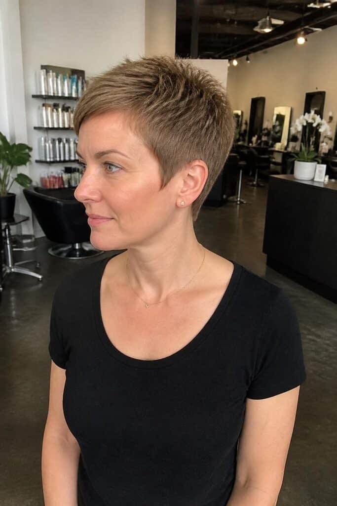 Textured Pixie Cut