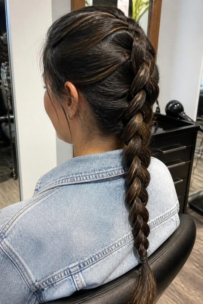 The Braided Ponytail
