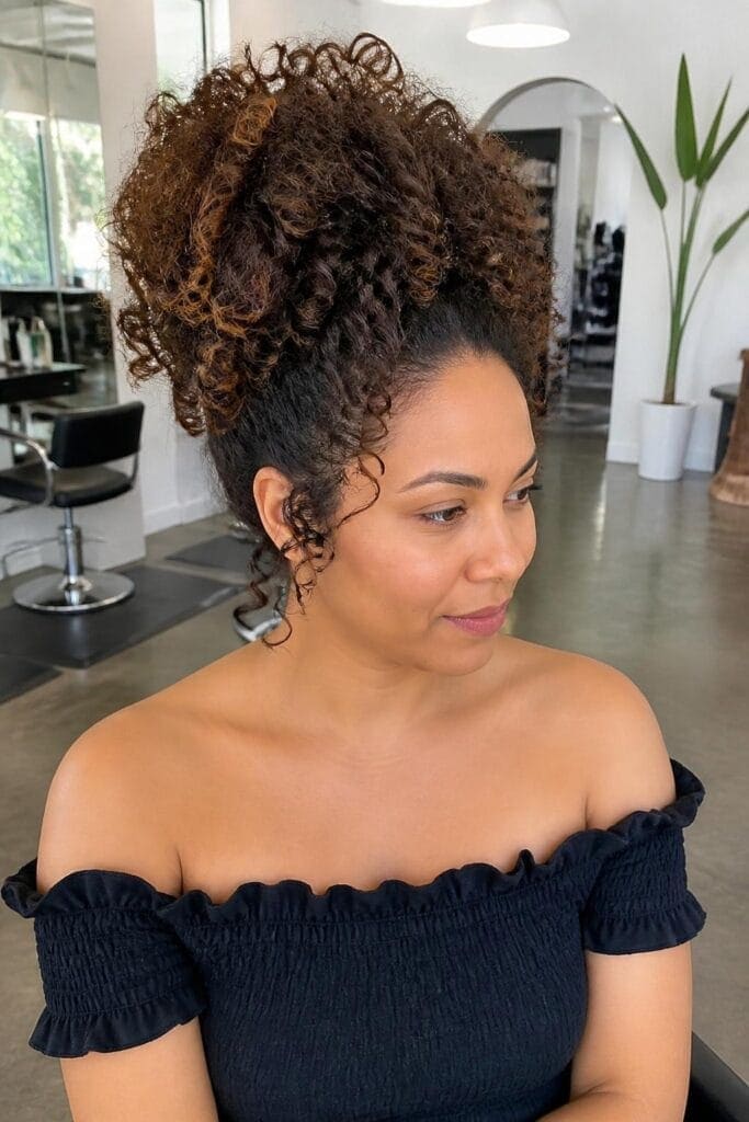 The Pineapple Updo