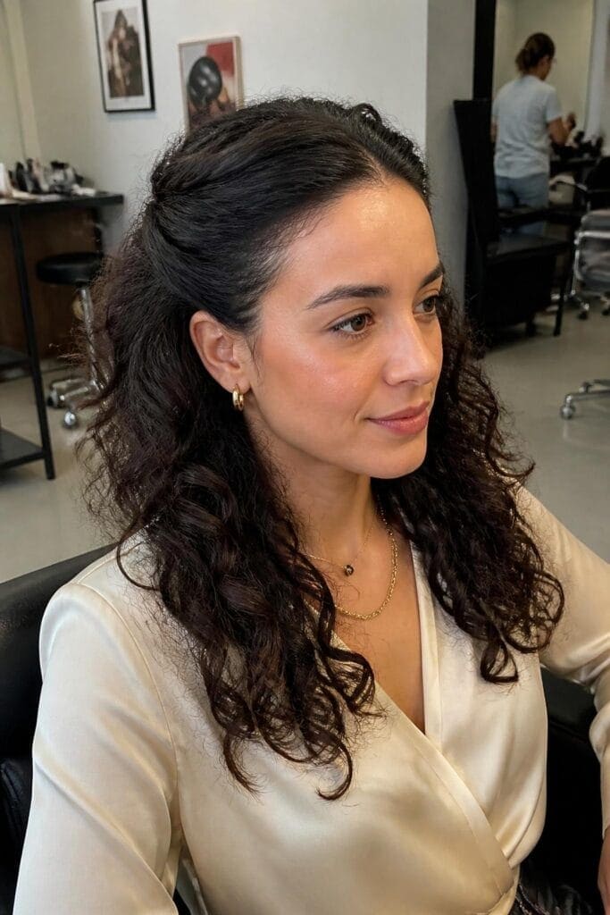 The Pinned Back Curls