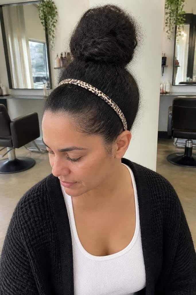 Top Knot with Headband