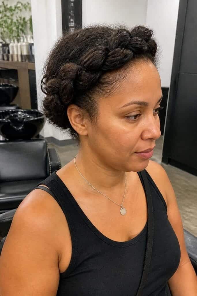 Twisted Halo Braid