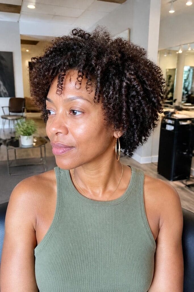 Wash-and-Go on Short Natural Hair