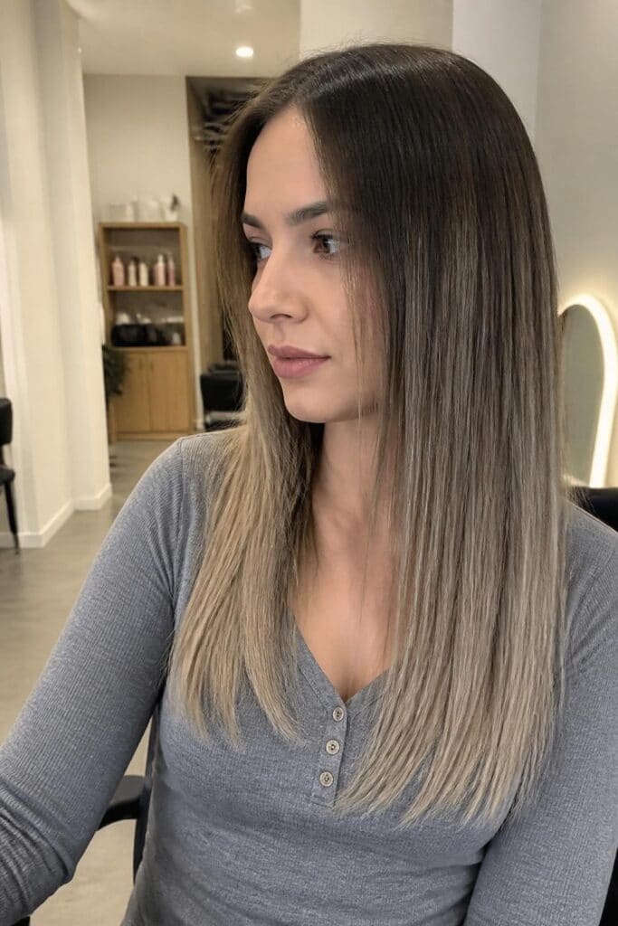 14. Mushroom Brown Ombre