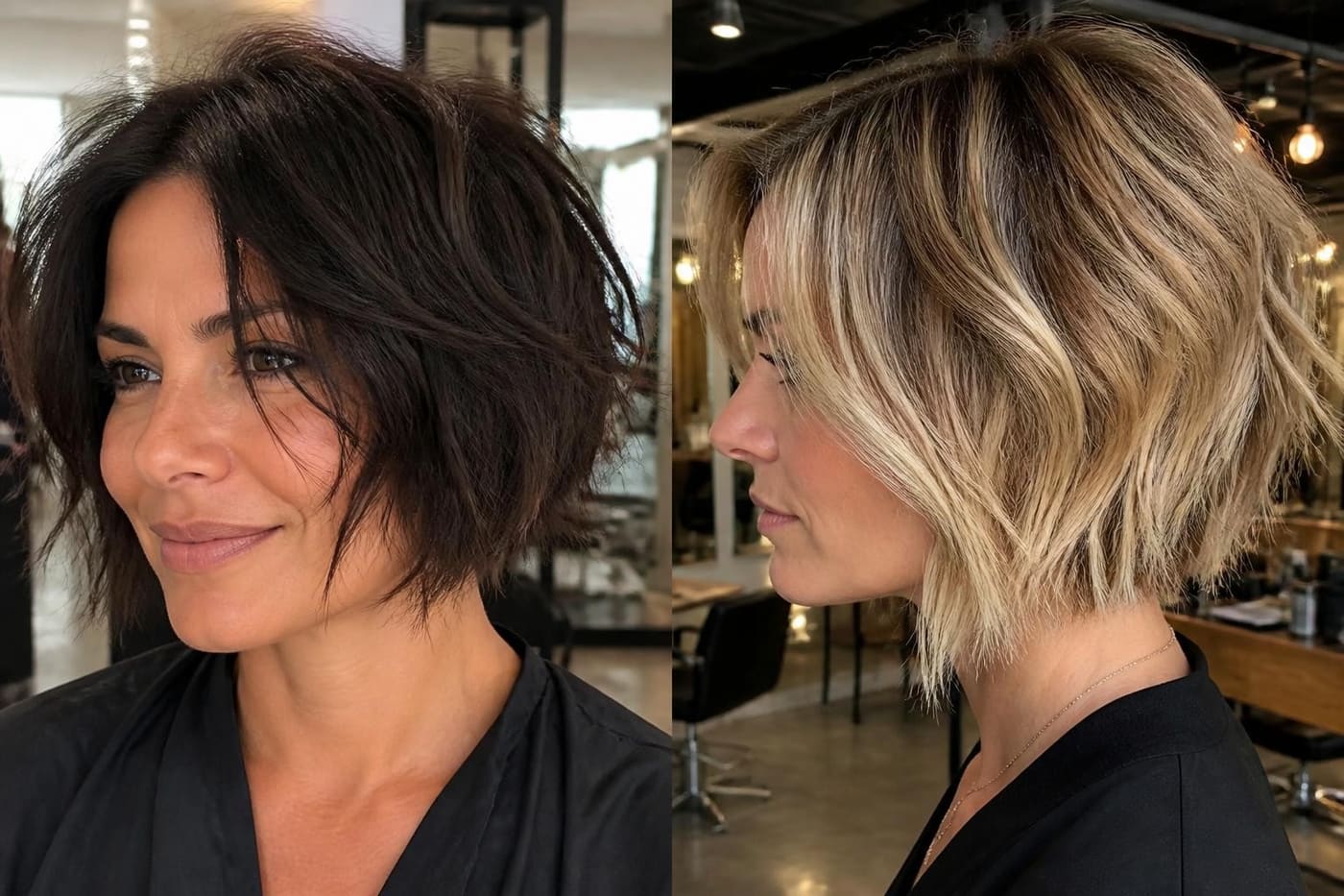 15 Choppy Bob Hairstyles for Texture and Volume
