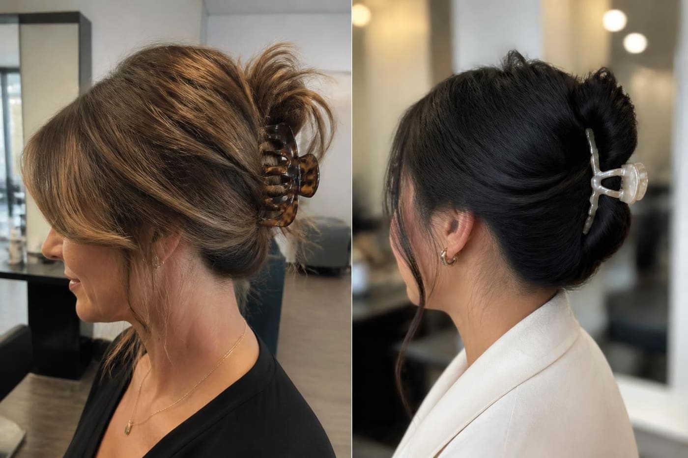 15 Cute Claw Clip Hairstyles for Fine Hair That Add Instant Volume