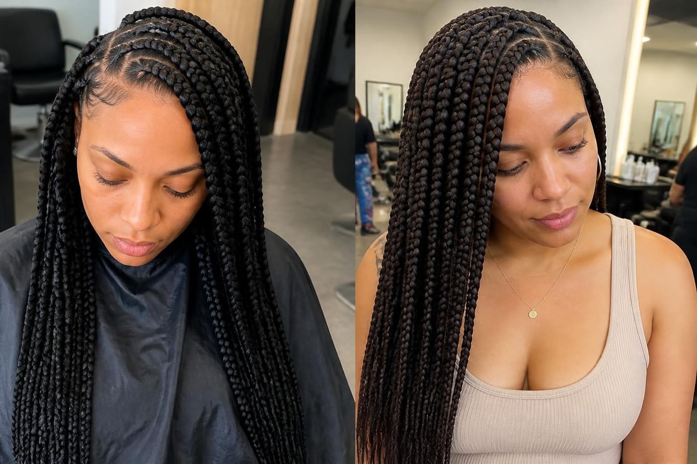 15 Large Knotless Box Braids Ideas You’ll Want to Copy