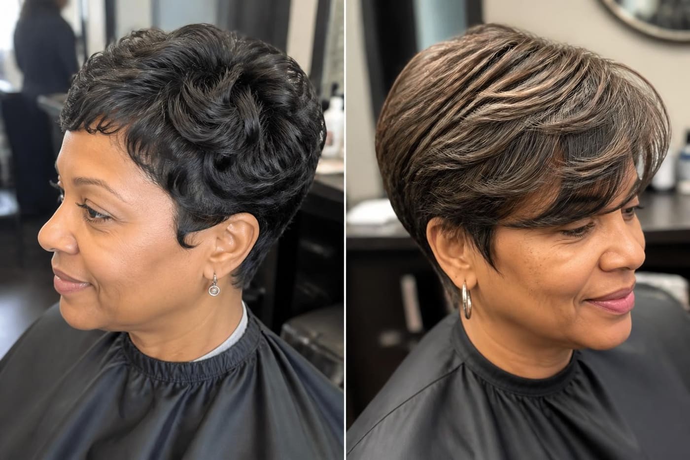 15 Short Relaxed Hairstyles for Black Women That Look Timeless