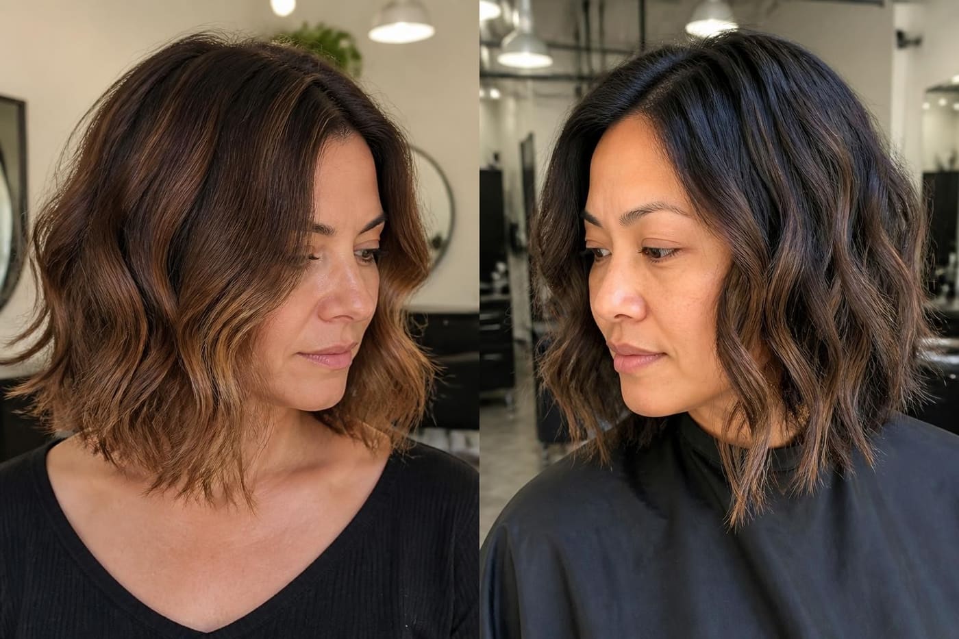 15 Shoulder Length Wavy Hairstyles for Naturally Wavy Hair