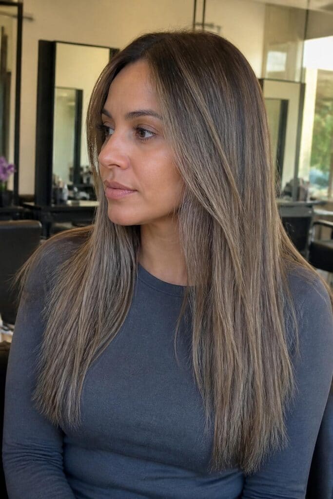 15. Smoky Dark Blonde for Medium Skin