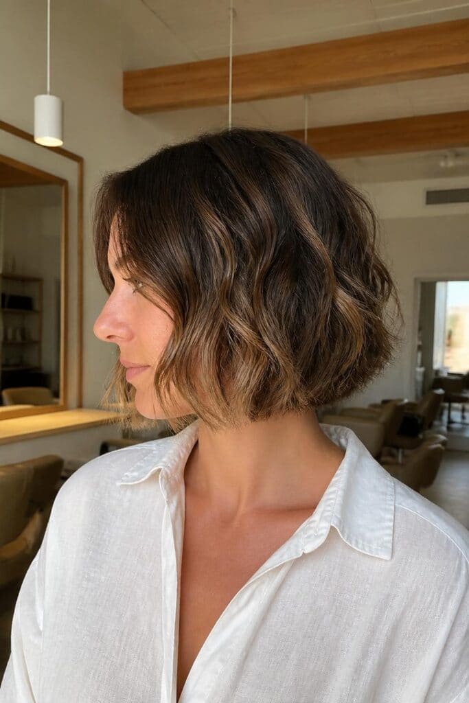 Beachy Bob with Soft Waves
