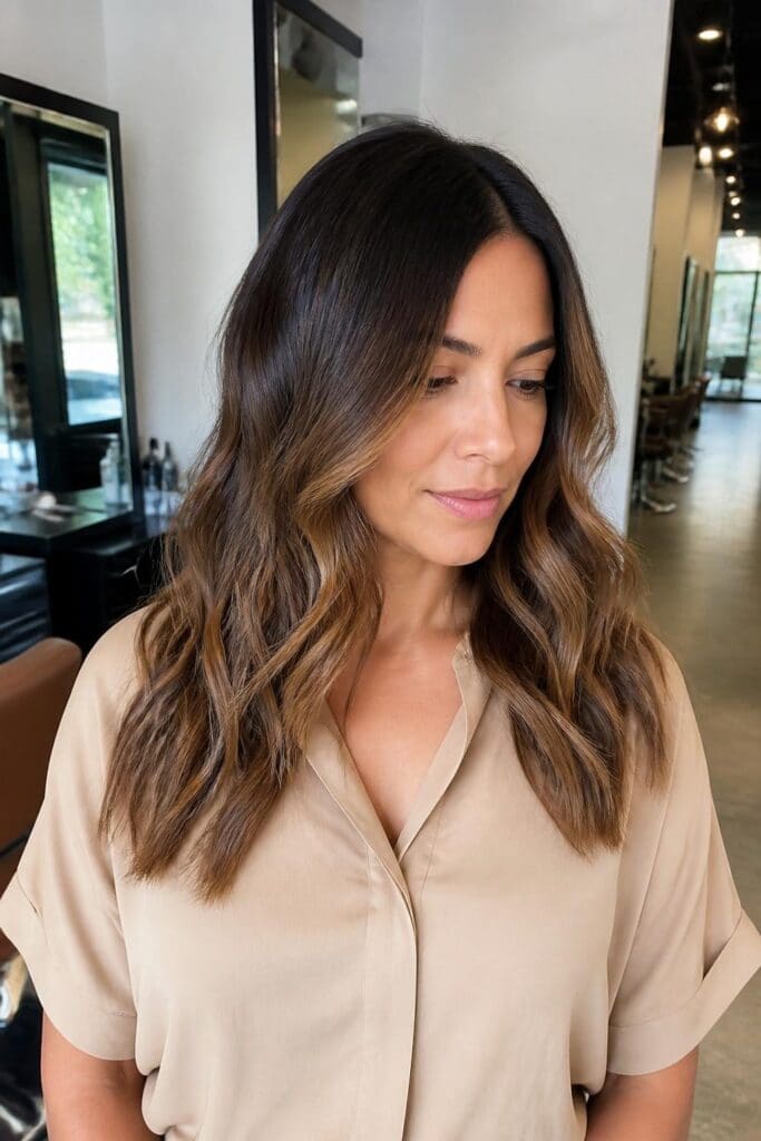 Caramel Ombre for Warm Skin Tones
