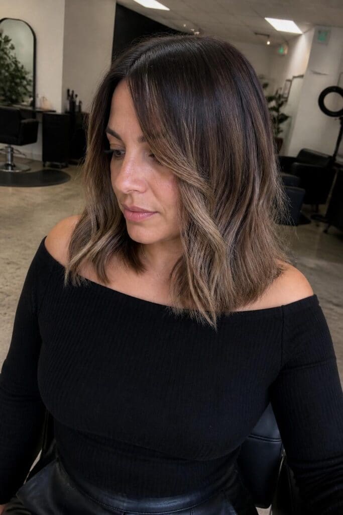 Classic Mushroom Brown Balayage